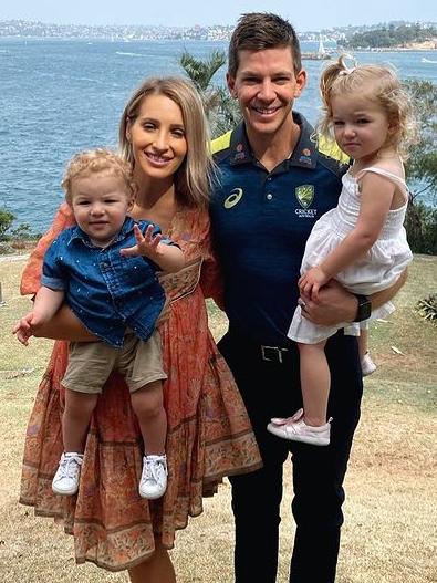 Tim Paine said the scandal took a toll on his family. Picture: Instagram