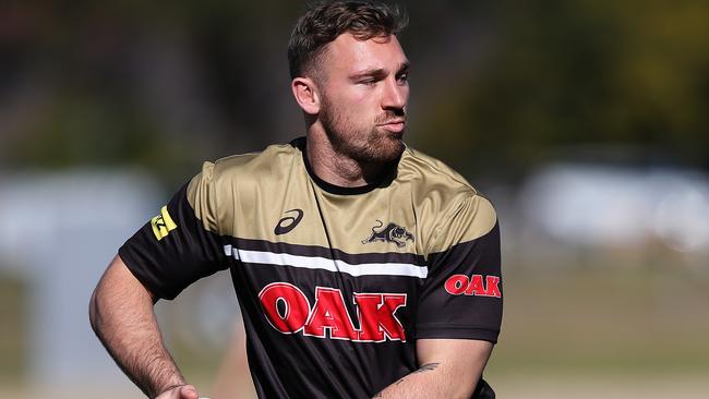 Bryce Cartwright would not have reached his full potential had he stayed at the Panthers according to Titans coach Garth Brennan. Photo: Brett Costello