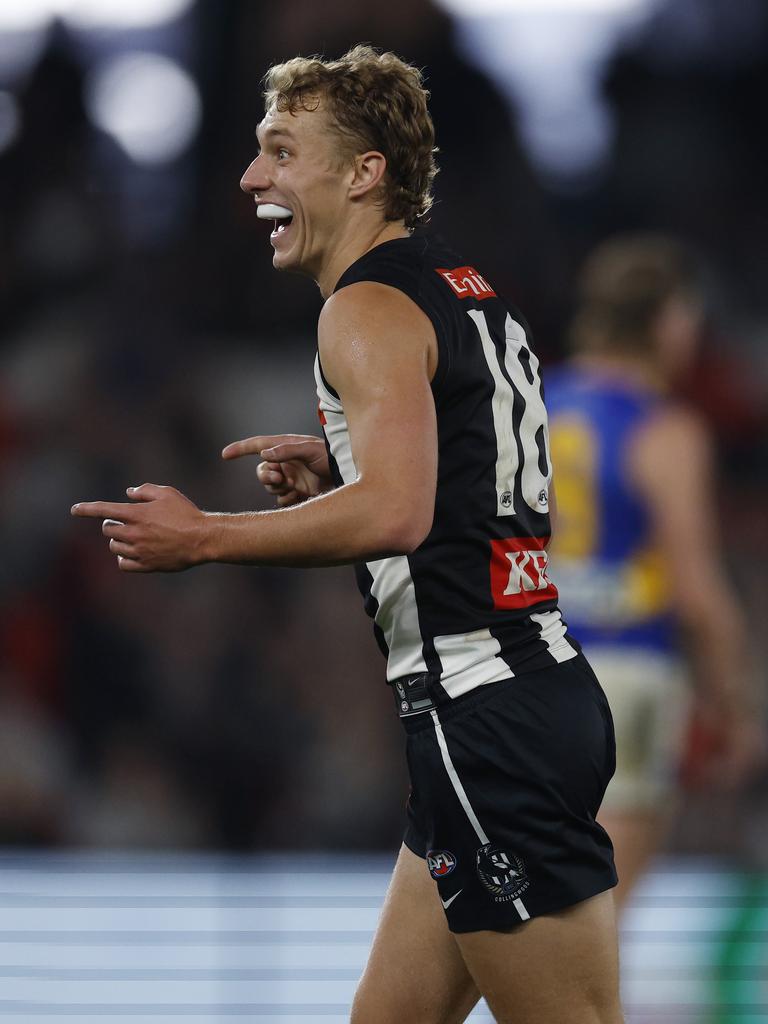 Finlay Macrae has been unable to break into the Pies’ senior side despite injuries to key players. Picture: Michael Klein