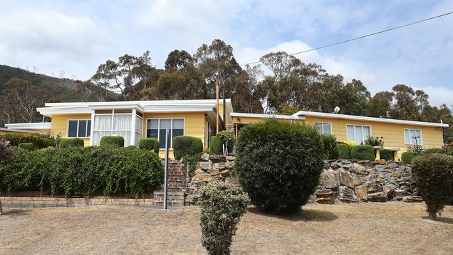 The home known as “Nowhere”, belonged to Rex Ransley, who died last month aged 89. Family are relieved it was spared in the bushfire at Glenlusk, which threatened many homes. Picture: NIKKI DAVIS-JONES