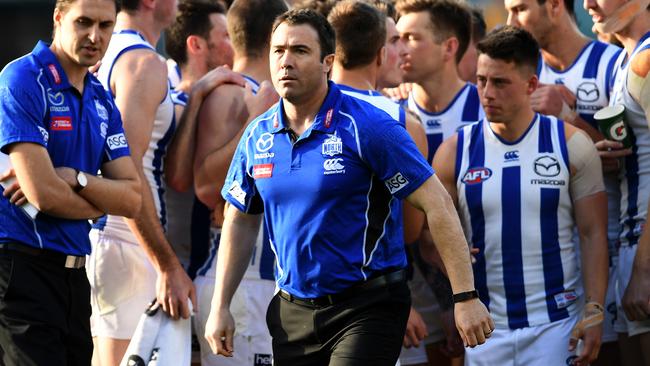 Kangaroos coach Brad Scott is set to sign a contract extension.