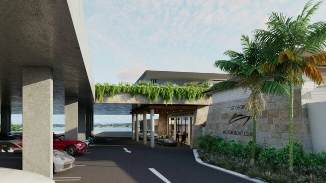 Proposed car park entrance. Picture: Supplied