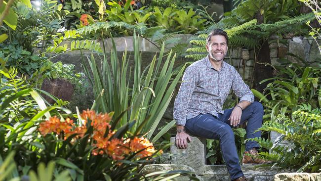 Michael McCoy is one celebrity gardener enjoying the down time COVID-19 has allowed him to work on his garden.