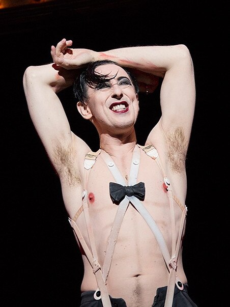 Alan Cumming as MC in Cabaret on Broadway. Picture: Supplied