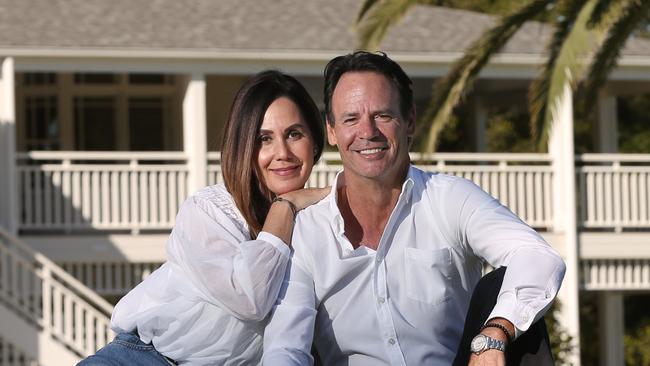 Developer Tim Gordon and his wife Karin. Picture: Lyndon Mechielsen