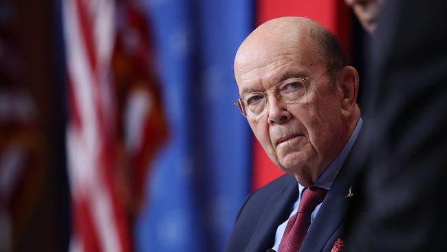 US Commerce Secretary Wilbur Ross. Picture: AFP