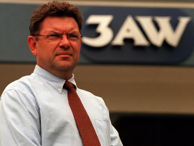 Steve Price in his 3AW days.