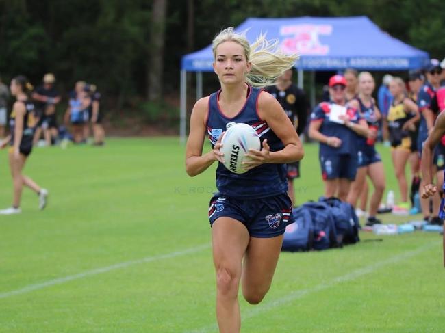 Morgan Mannion of Central Coast Touch. Picture: K_ROD PHOTOGRAPHY