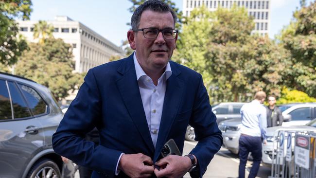 Former Victorian premier Daniel Andrews. Picture: Getty Images