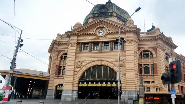 Flinders Street Station is where Alexander Jones met his 13-year-old victim. Picture: NCA NewsWire/Andrew Henshaw