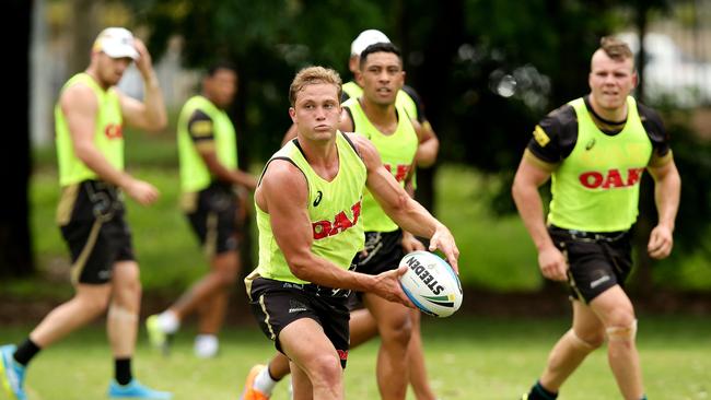Moylan has trained at both fullback and five-eighth this summer.