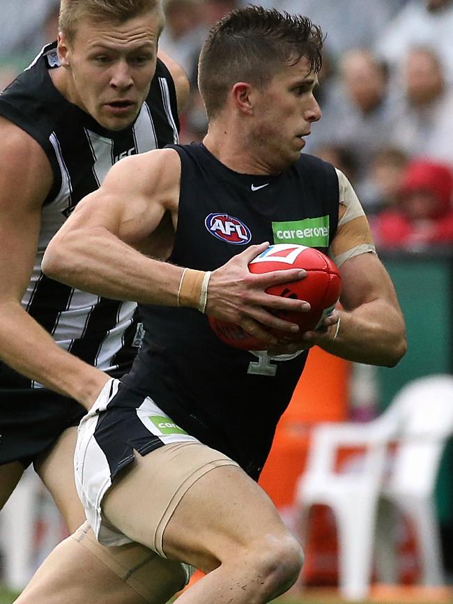 Carlton captain Marc Murphy. Picture: Wayne Ludbey