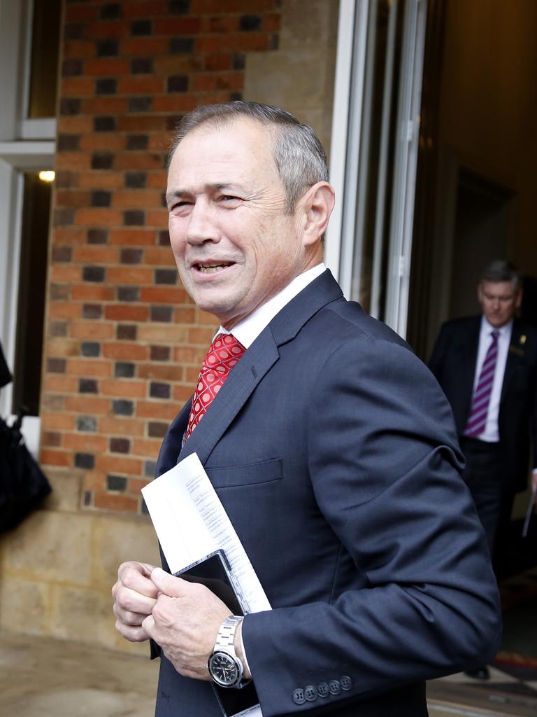 New WA Premier Roger Cook said WA Labor is pleased with Saturday’s result. Picture: NCA NewsWire /Philip Gostelow