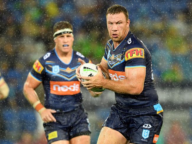 Titans prop Shannon Boyd. Picture: AAP Image/Dave Hunt