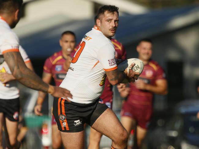 Tigers prop Kyal Greene. Picture Warren Gannon Photography