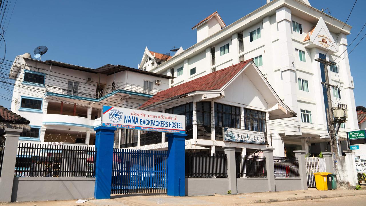 The Nana Backpackers Hostel in Vang Vieng where the six backpackers who died stayed. Picture: AFP