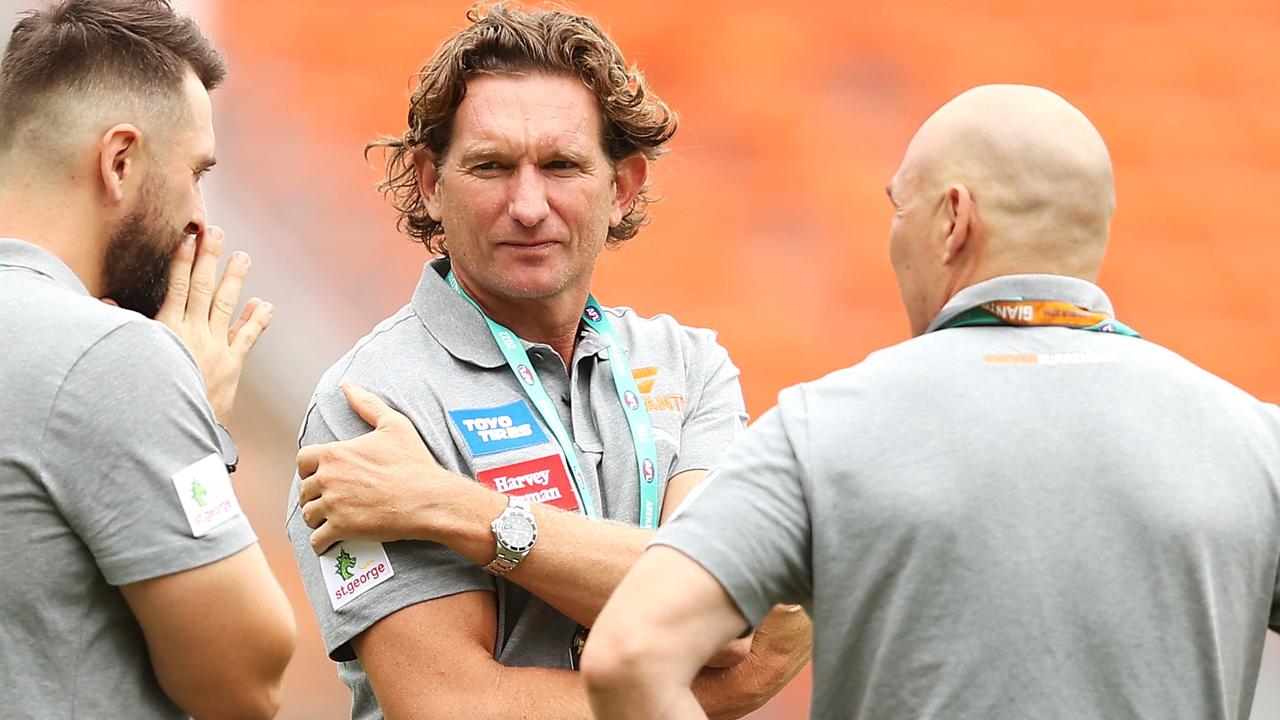 The Giants have revealed James Hird isn’t necessarily the frontrunner for the vacant Giants’ job.