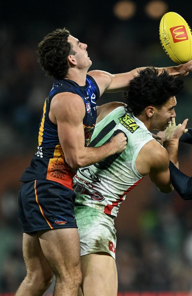 Hugh Bond impressed on debut for the Crows. Picture: Mark Brake/Getty Images.