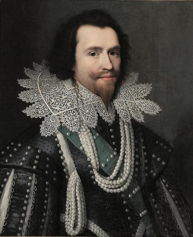 George Villiers, Duke of Buckingham, 1625, oil painting by Michel van Miereveld. Picture: Art Gallery of SA