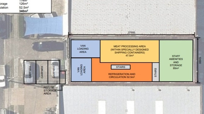 Master plans for further development of the Stafford site show how Meat at Billy's expects to accommodate the additional demand.