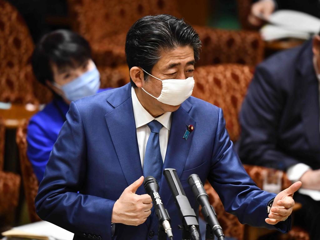 Japan's Prime Minister Shinzo Abe has a close relationship with Australia. Picture: Kazuhiro Nogi / AFP