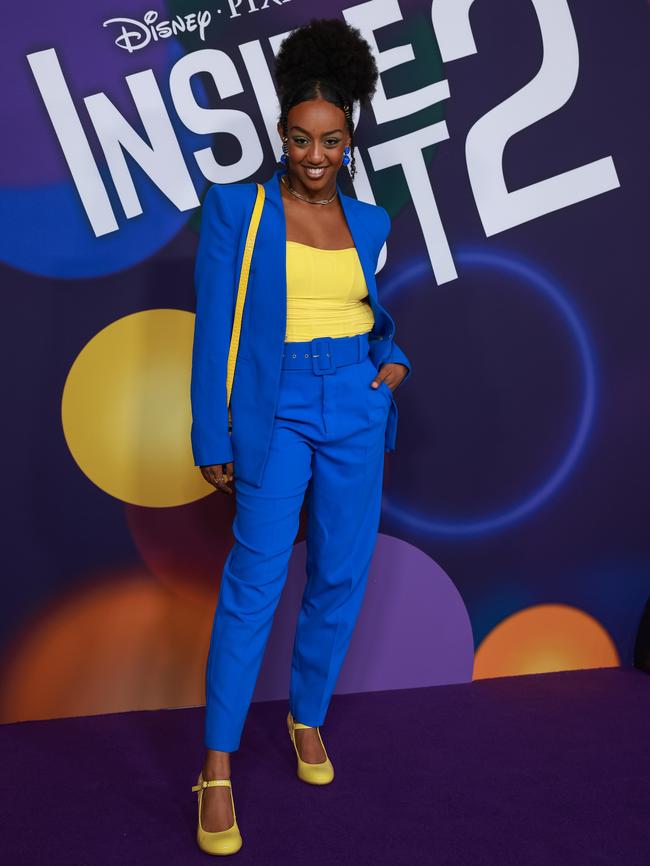 Yellow Wiggle Tsehay Hawkins. Picture: Justin Lloyd.