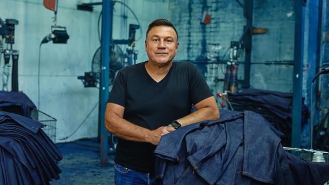 John Condilis says Thornbury-based Nobody Denim competes on the world stage with iconic denim houses.