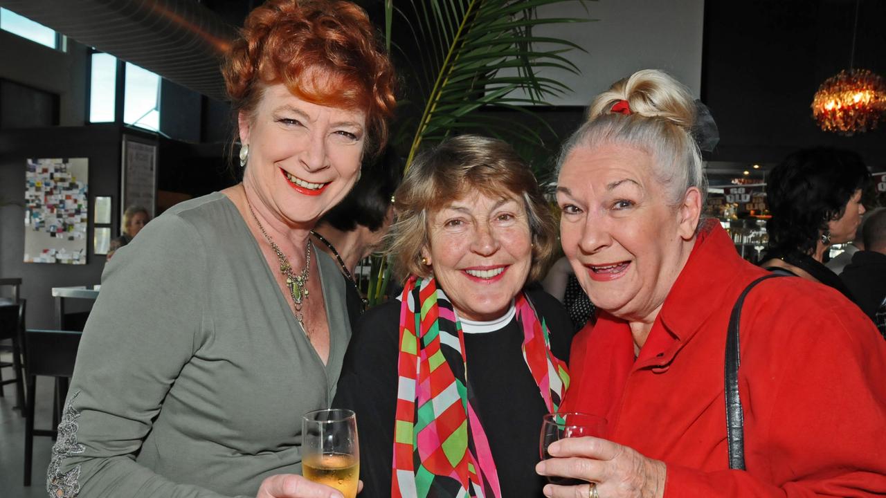 Kate Peters, Helen Reddy and Sheila Bradley. Picture: Regina King.