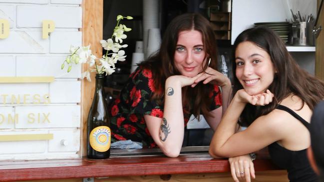 The Gift Shop Upper Mt Gravatt employees Roxy and Alicia. Picture: Supplied