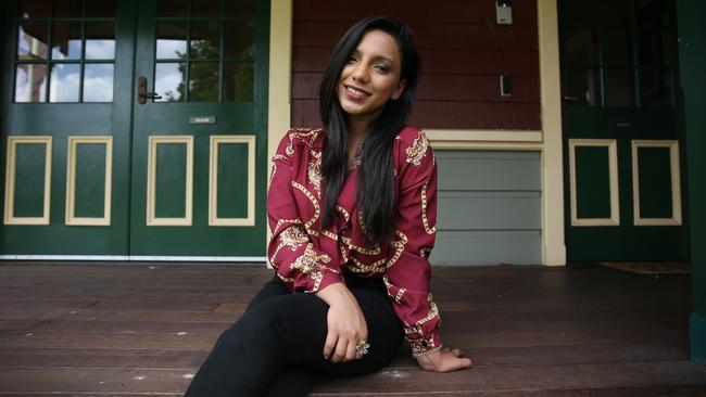 Zara Kay made her life in Australia after being raised a Muslim in Tanzania. ‘I am helping an ex-Saudi woman at the moment. She can’t boil an egg’. Picture: Britta Campion