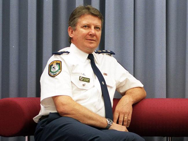 Former Assistant Commissioner Chief Superintendent Clive Small in 1996.