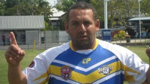 Senior Yeppoon Senior Rugby League player Andrew 'Mac Attack' Mackie.