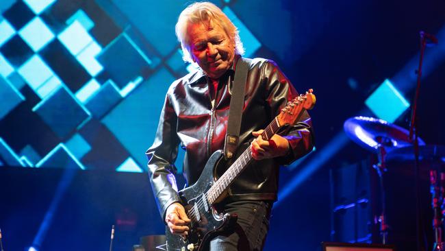 Iva Davies performs with Icehouse at the Village Green, Adelaide Oval, this year. Picture: Supplied/Andrew Beveridge