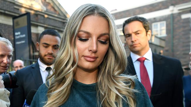 Alexandra Ivkovic told the court after the inicdent she had “recalling things differently” and “realised he didn’t grab my hair”.