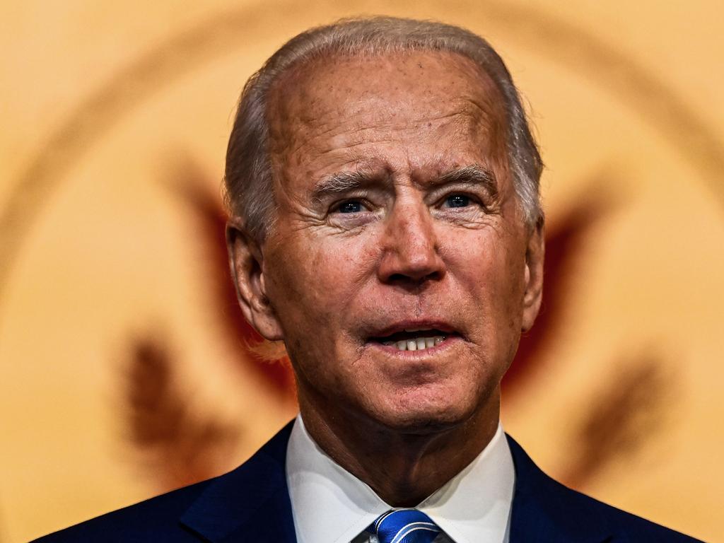 Joe Biden’s incoming national security adviser has pledged to rally the international community around Australia. Picture: Chandan Khanna/AFP