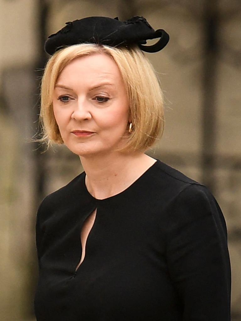 British Prime Minister Liz Truss arrives. Picture: Oli SCARFF / AFP