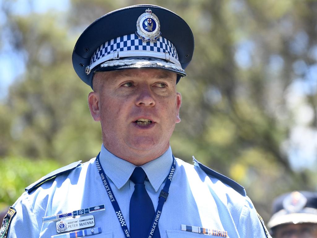 NSW Police Force Assistant Commissioner Peter McKenna. Picture: NCA NewsWire