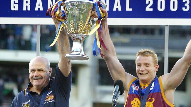 Leigh Matthews knows a thing or two about premiership cups.