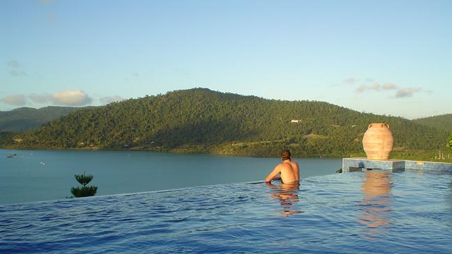 Guests pay a minimum of about $275 a night to enjoy the views from Pinnacles Resort’s pool area. Picture: File