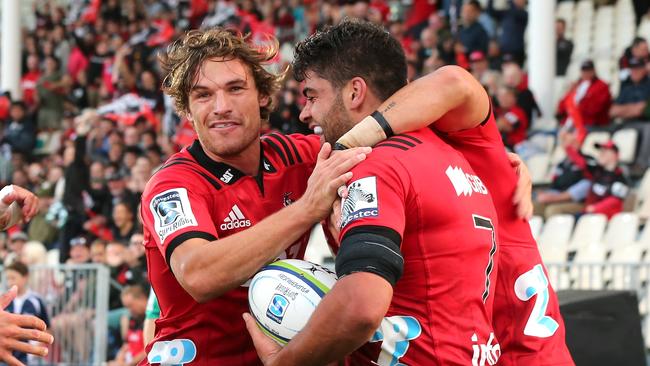 The Crusaders picked up a vital bonus point against the Stormers.