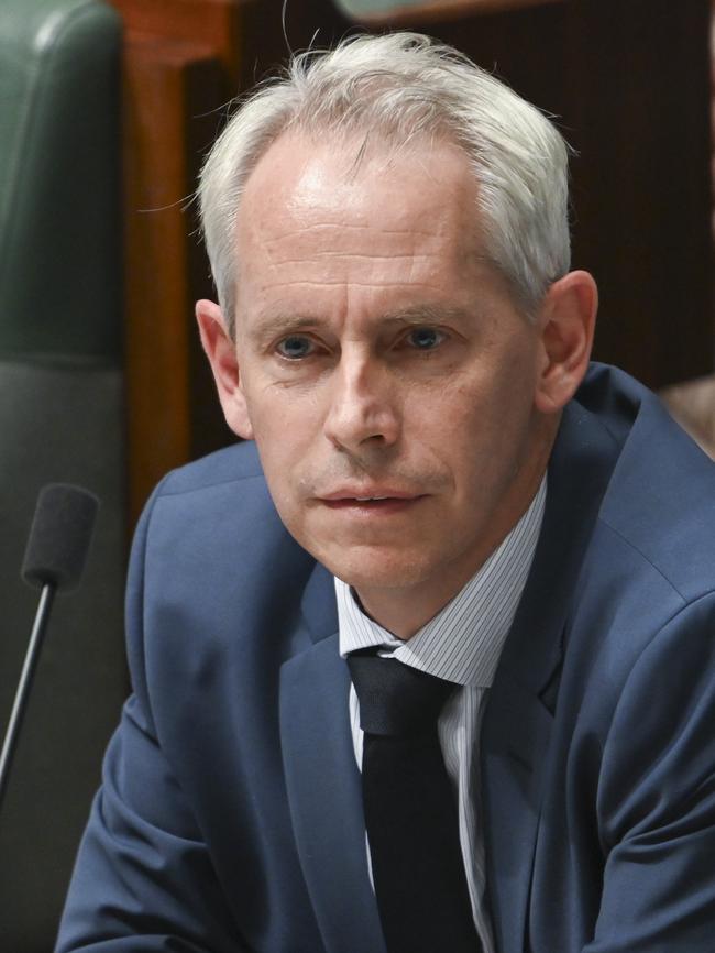 Immigration Minister Andrew Giles. Picture: NewsWire / Martin Ollman