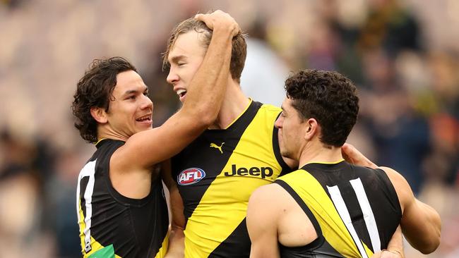 Tom Lynch has topped 50 goals in his first year as a Tiger despite a delayed start.