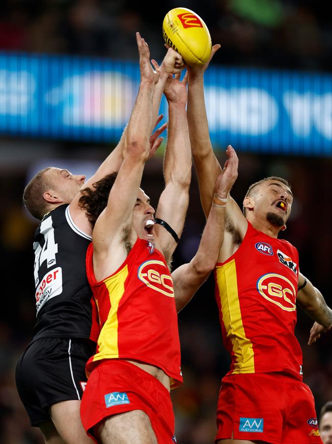 St Kilda’s Callum Wilkie has been a rock in defence. Picture: Michael Willson/AFL Photos