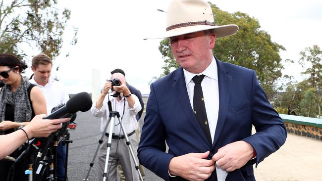 Mr Joyce will now sit on the backbench. Picture: Hollie Adams/The Australian