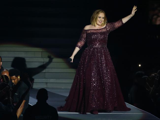 Adele nailed her opening Australian concert in Perth. Picture: Paul Kane/Getty Images
