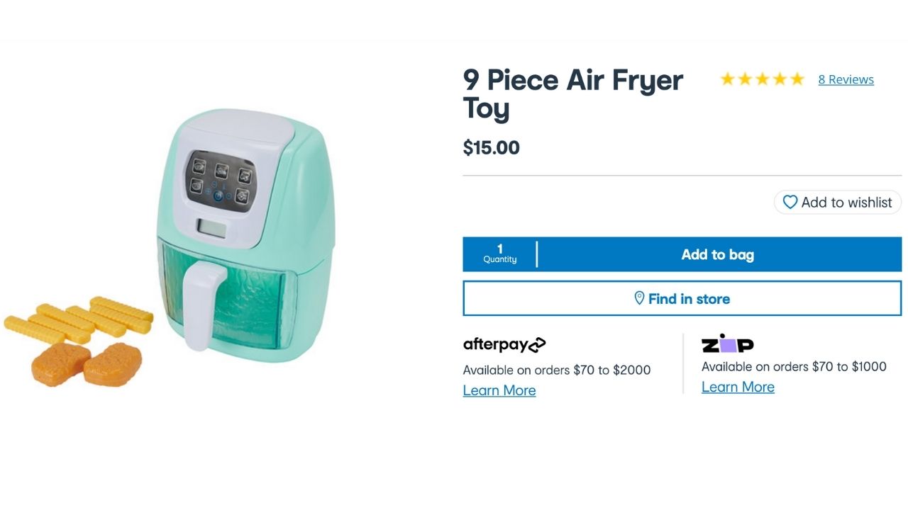 OMG, Kmart toy air fryers now exist (and more!)