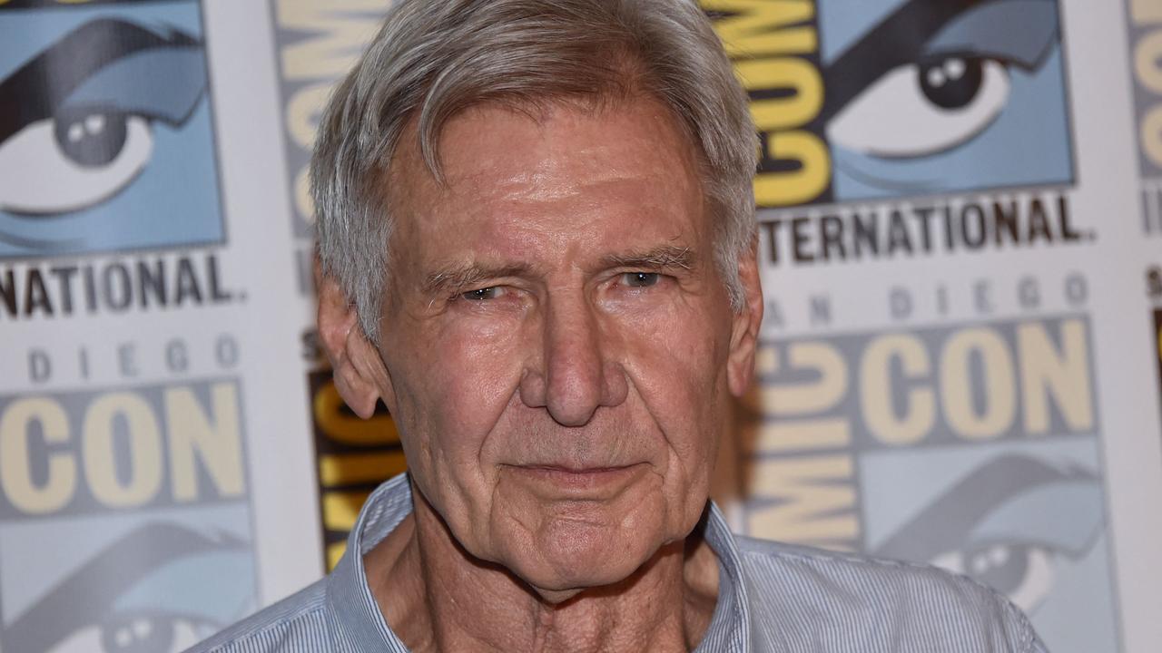 Fellow honouree Harrison Ford also got uncharacteristically emotional. Picture: AFP