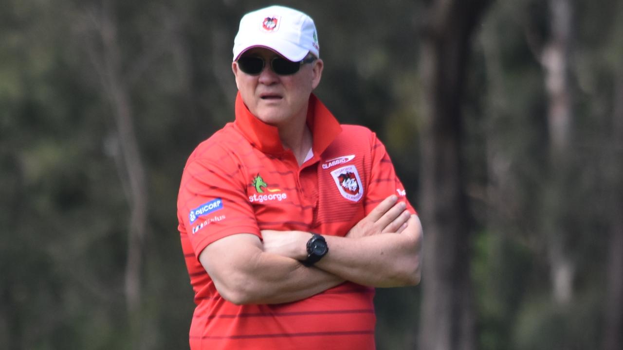 St George Illawarra Dragons coach Anthony Griffin at training. Picture Dragons Media