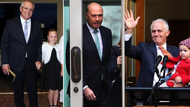 Peter Dutton holding a press conference at Parliament House ion Canberra. Picture Kym Smith