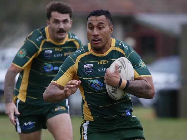 Riki Willie scored three tries for Windsor. Picture: Warren Gannon Photography